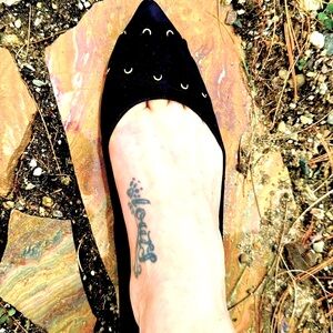 Nine West suede ballet flats